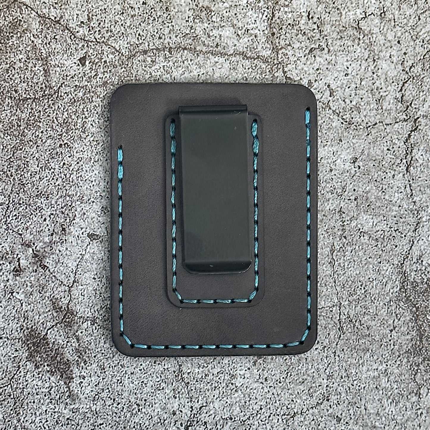 The "Clip" Card Holder & Money Clip Horween | Grey |