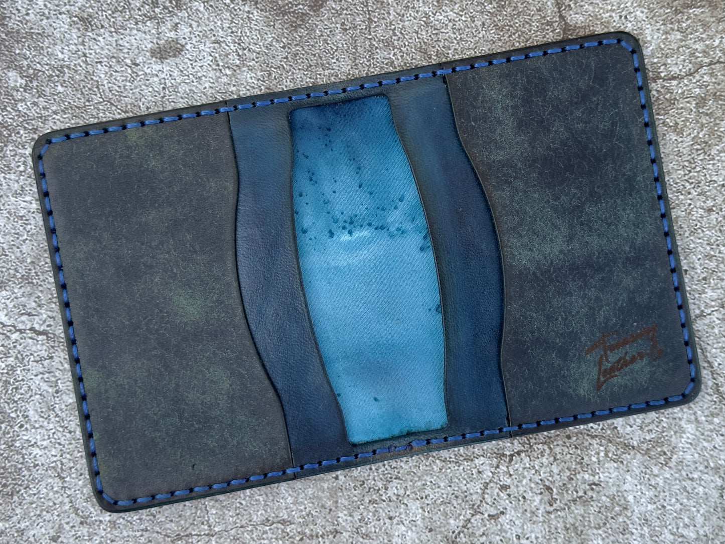 6 Pocket Bifold 6H | Blue |