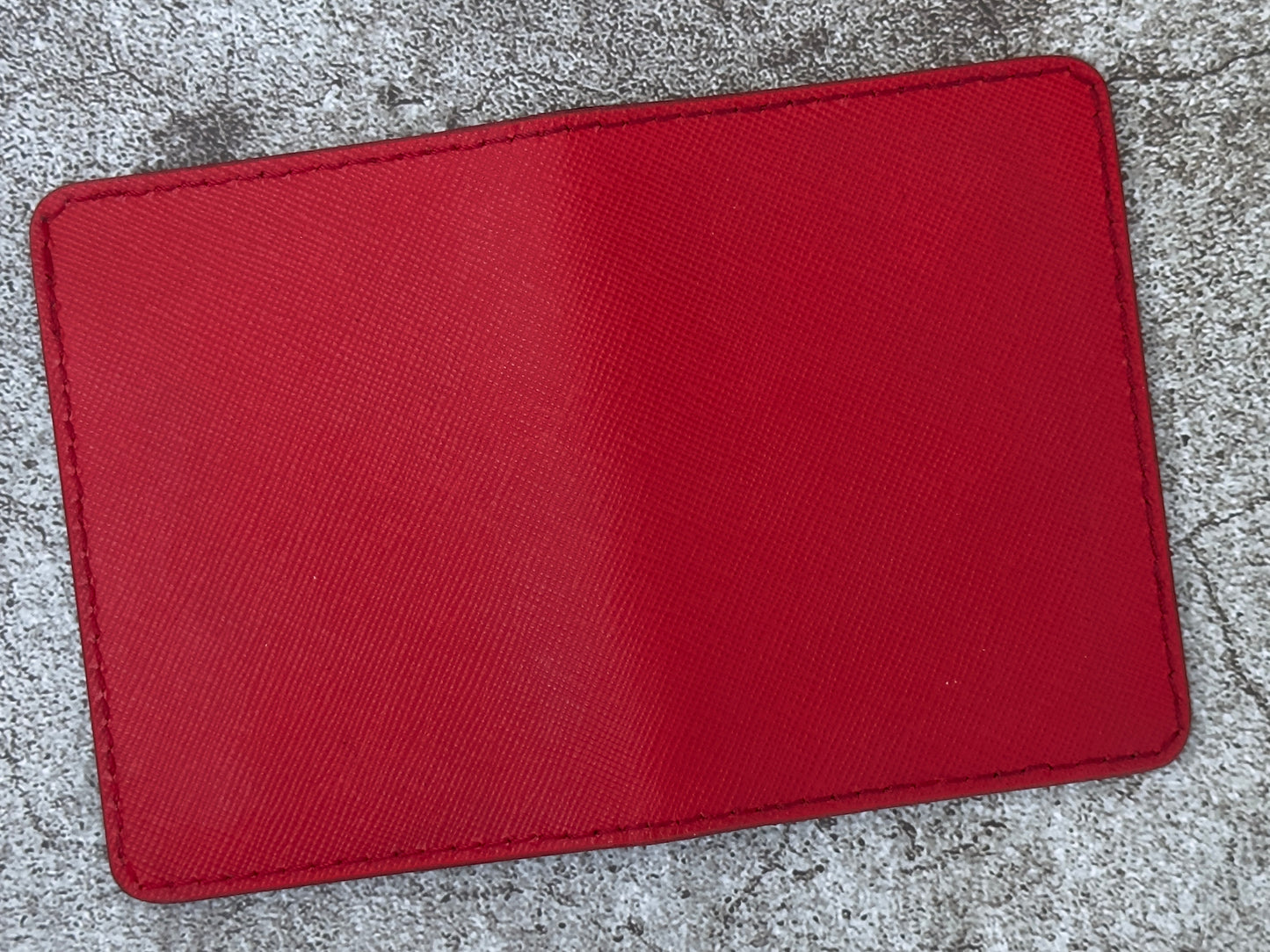 The "Classic" 5 Pocket ID Bifold | Black Red | Card & Cash Holder