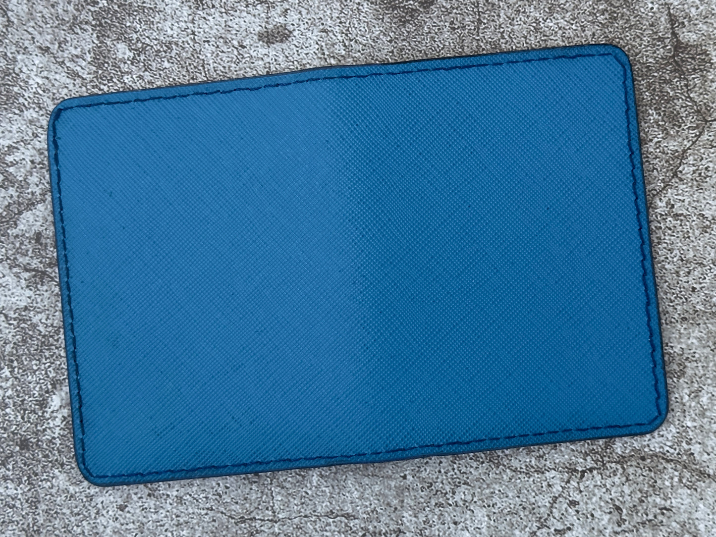 The "Classic" 5 Pocket ID Bifold | Black Blue | Card & Cash Holder