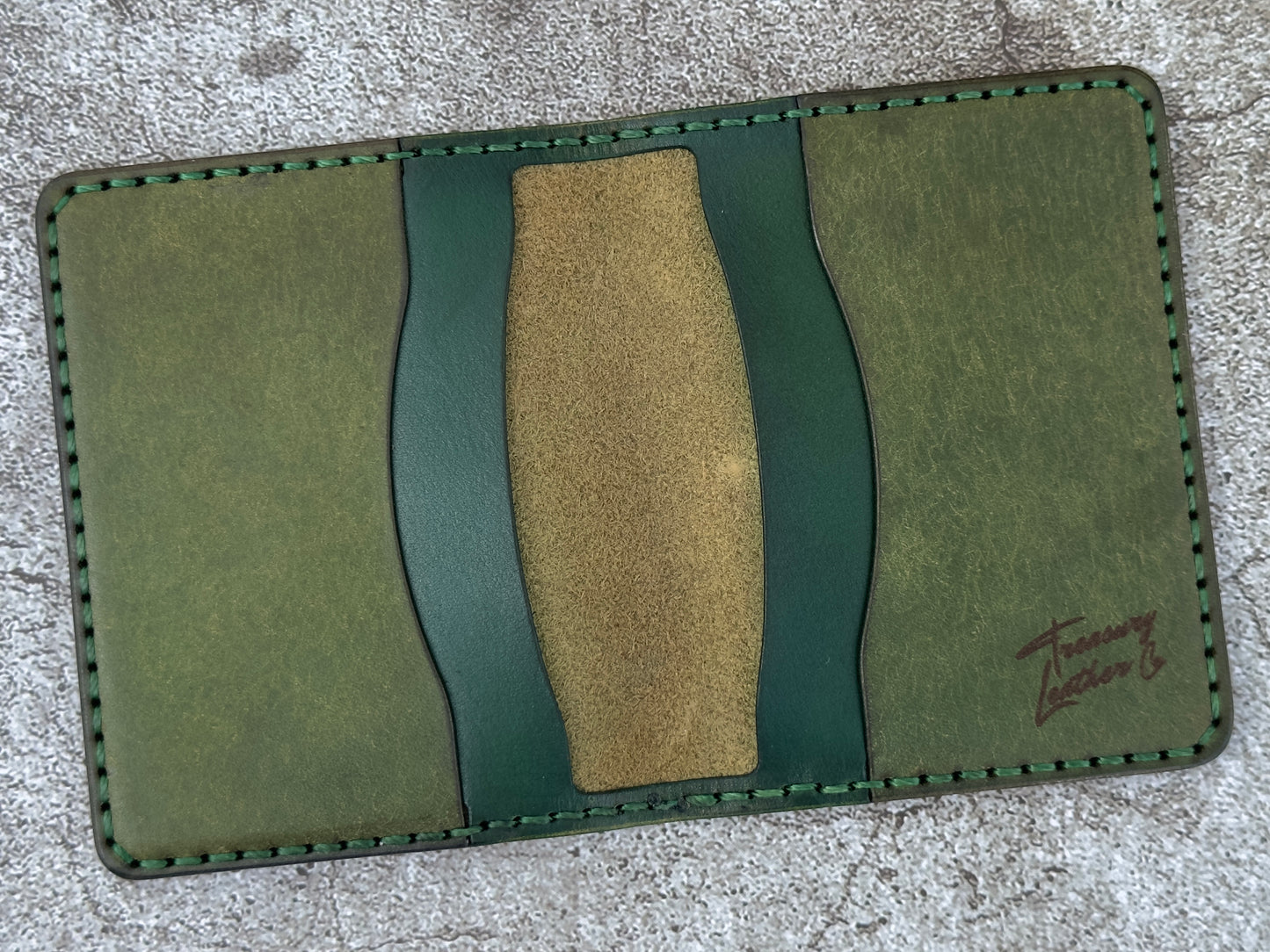 6 Pocket Bifold 6H | Green |