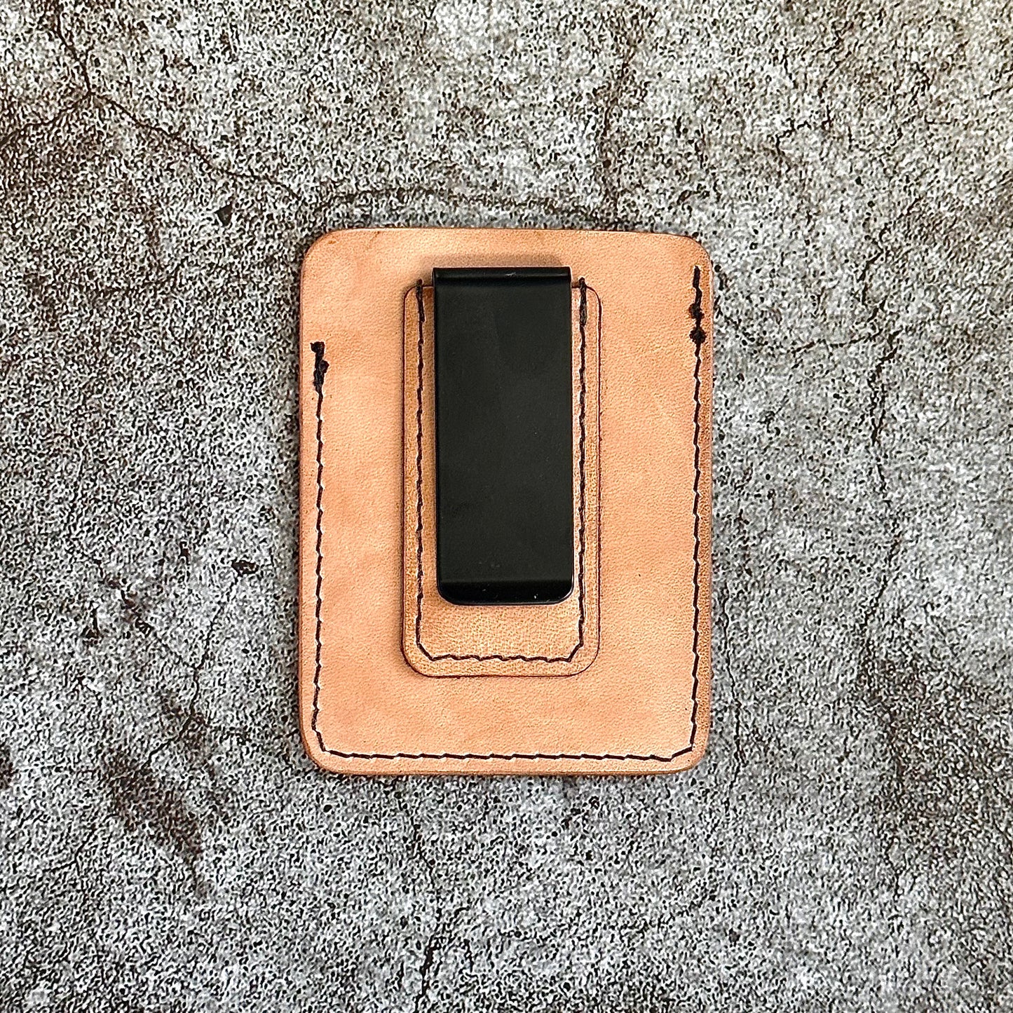 The "Clip" Card Holder & Money Clip | Natural |