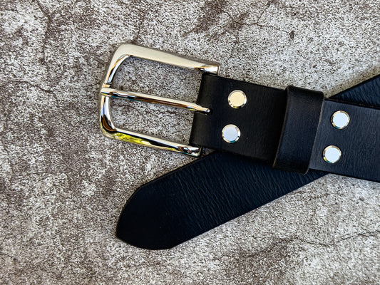 Black Bridle Belt 1.5" (Dress)