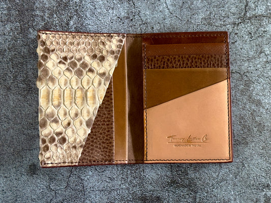 Python Luxury 8 Pocket Wrap Wallet (RFID)