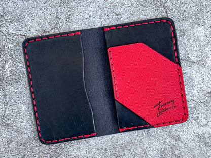 Mini Bifold Card Wallet 4 Pocket (4B) [Custom Wallet]