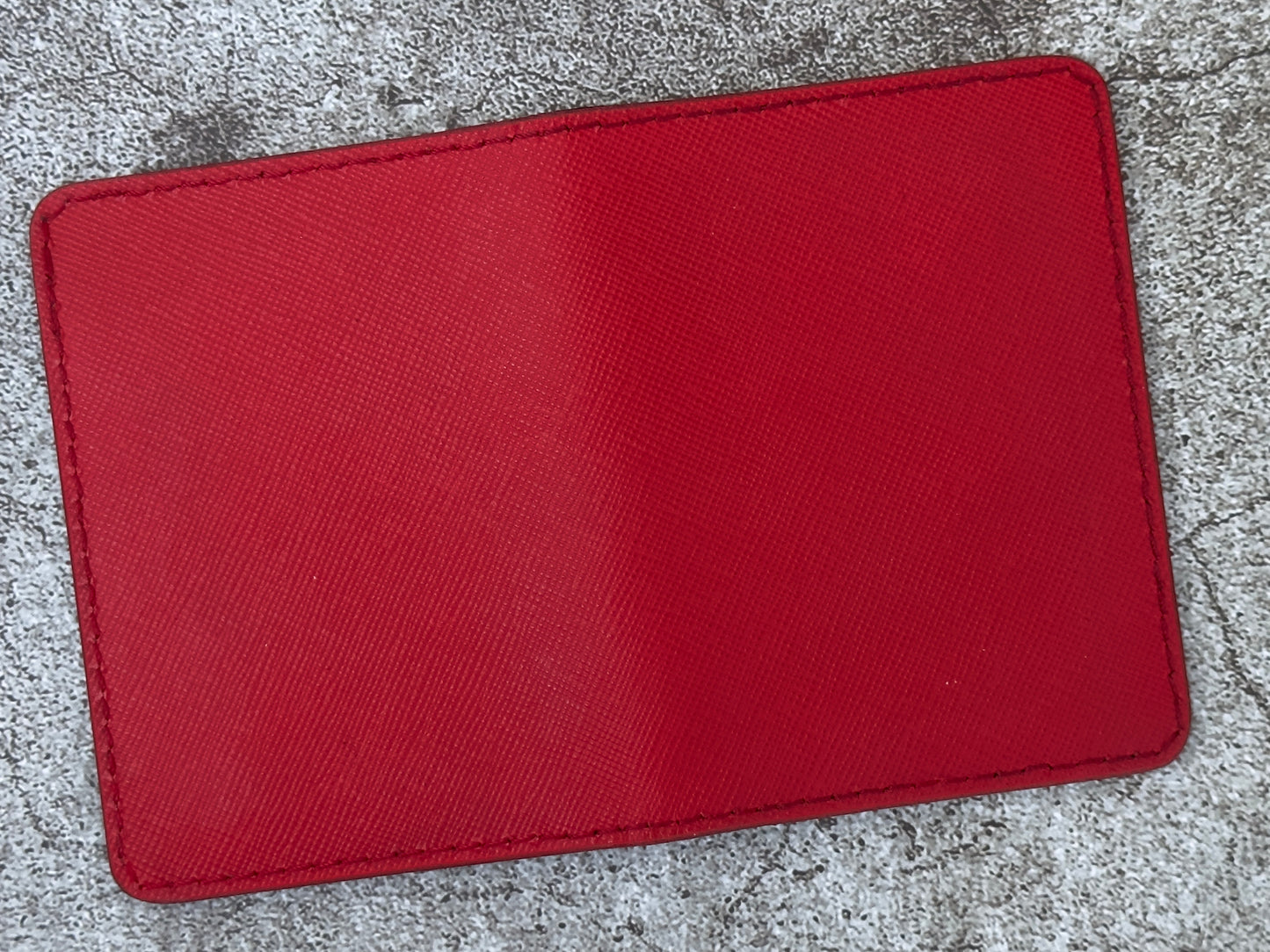 The "Classic" 5 Pocket ID Bifold  | Black Red | Card & Cash Holder